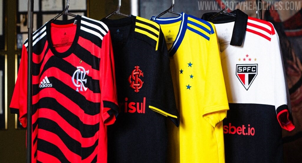 Adidas 22-23 Brazilian Teams Third Kits Released - Footy Headlines